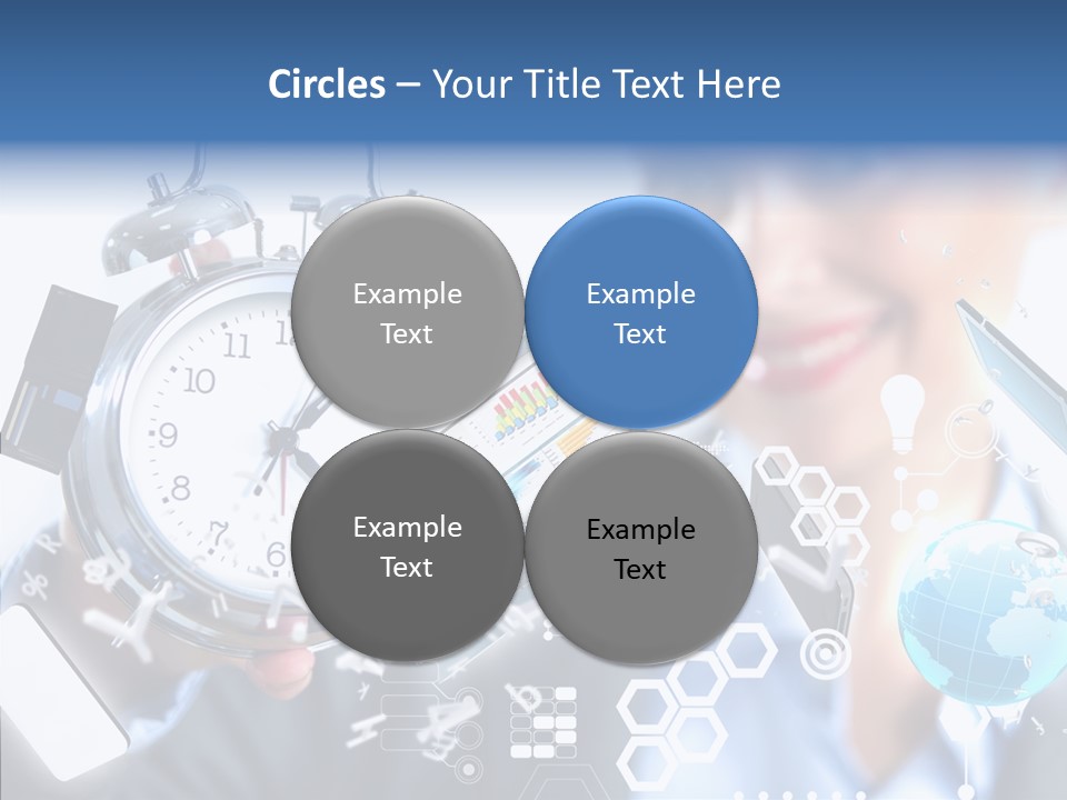 Satisfaction Work Timer PowerPoint Template