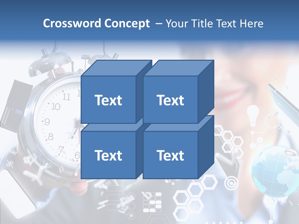 Satisfaction Work Timer PowerPoint Template
