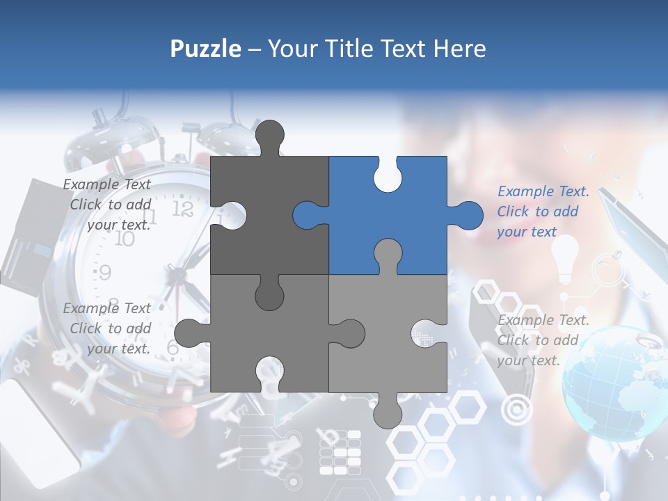 Satisfaction Work Timer PowerPoint Template