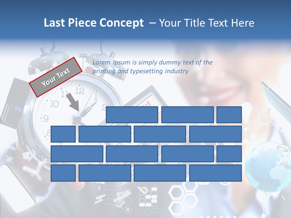 Satisfaction Work Timer PowerPoint Template