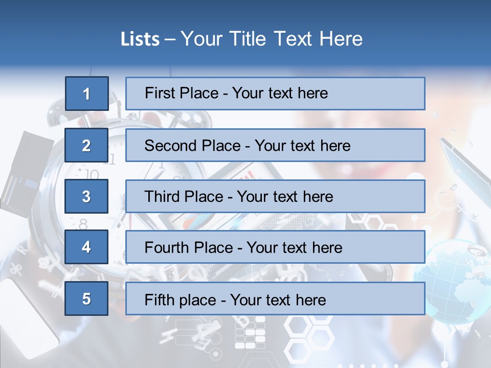 Satisfaction Work Timer PowerPoint Template