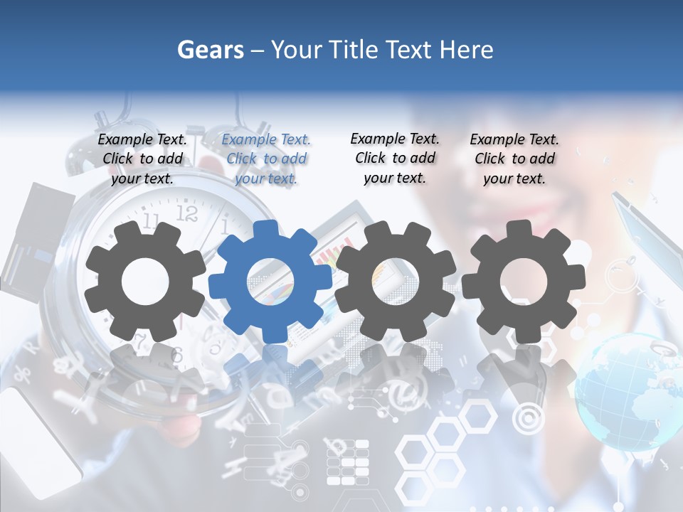 Satisfaction Work Timer PowerPoint Template