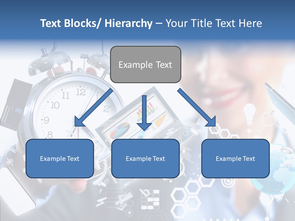Satisfaction Work Timer PowerPoint Template