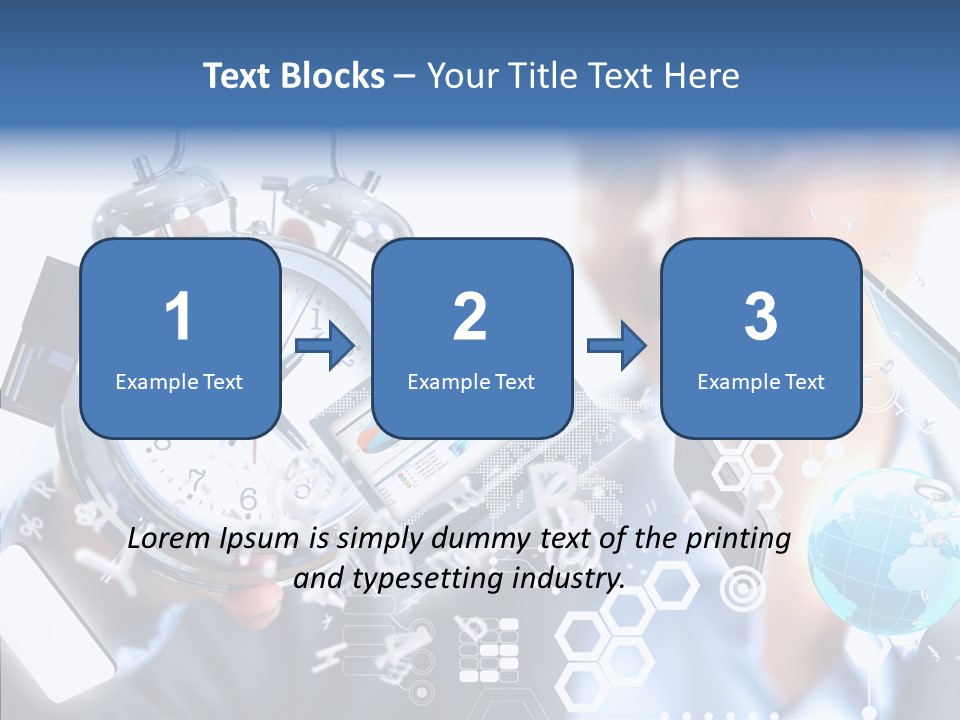 Satisfaction Work Timer PowerPoint Template