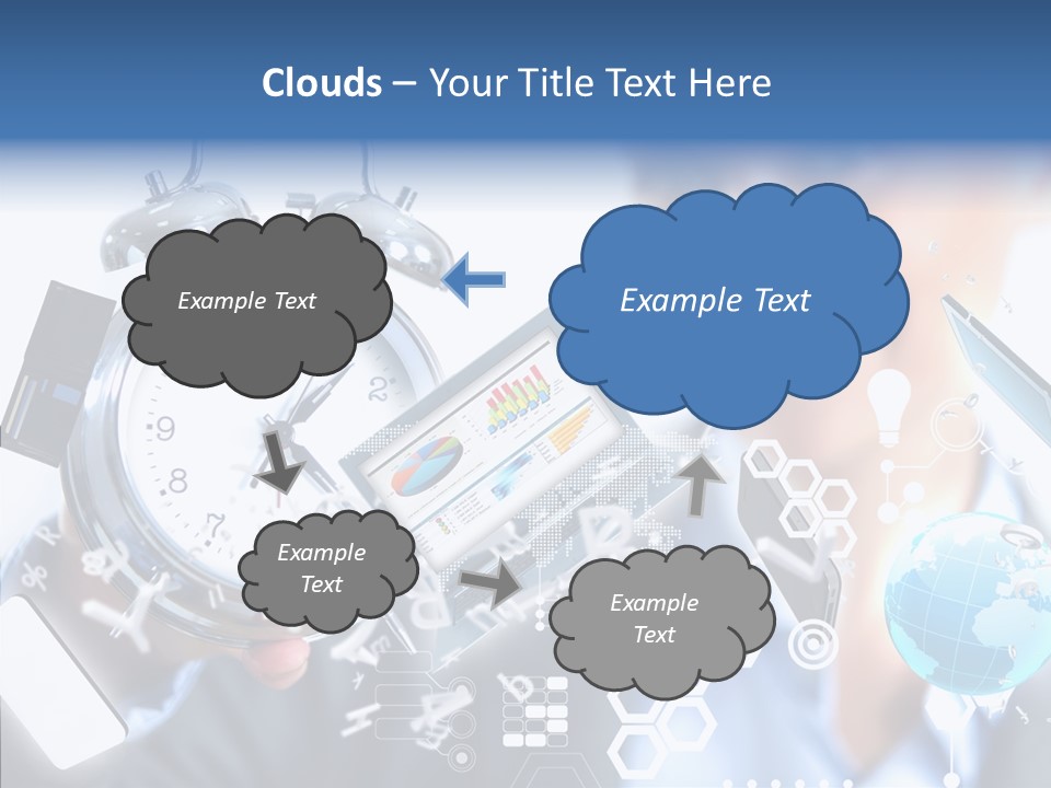Satisfaction Work Timer PowerPoint Template