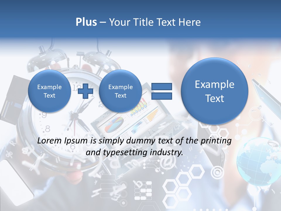 Satisfaction Work Timer PowerPoint Template