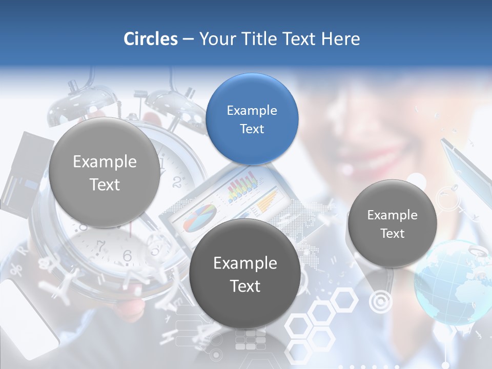 Satisfaction Work Timer PowerPoint Template