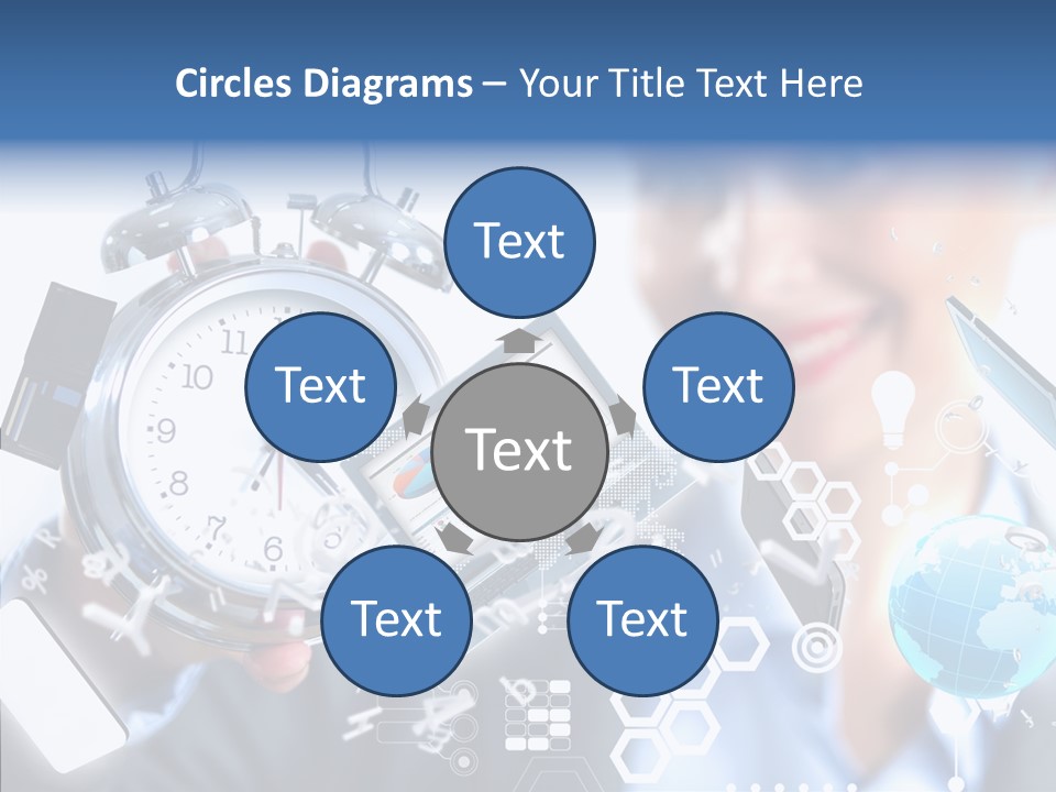 Satisfaction Work Timer PowerPoint Template