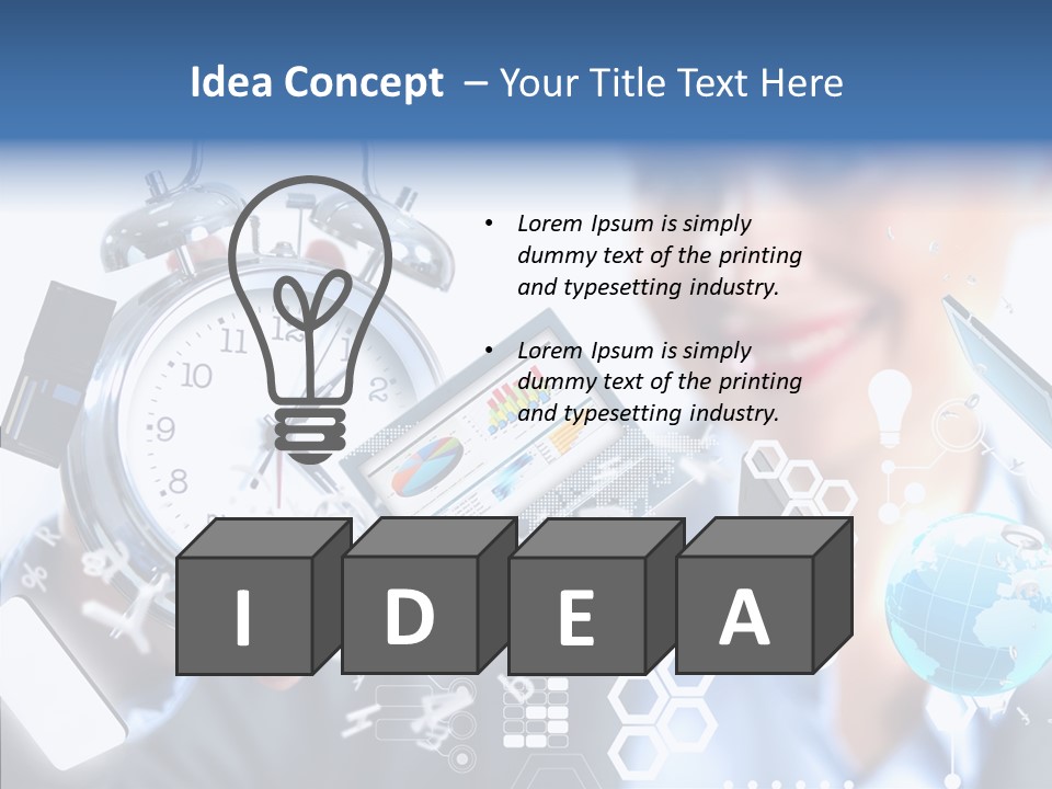 Satisfaction Work Timer PowerPoint Template