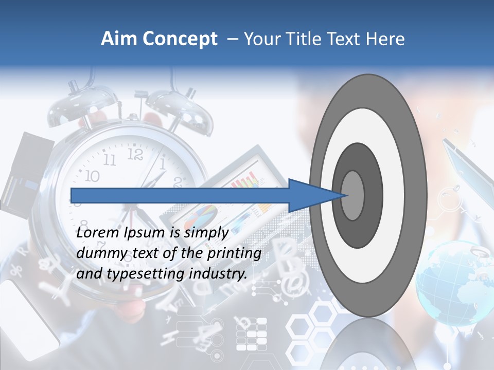 Satisfaction Work Timer PowerPoint Template