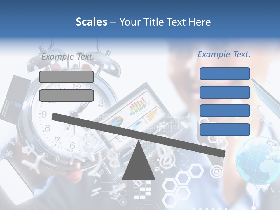 Satisfaction Work Timer PowerPoint Template