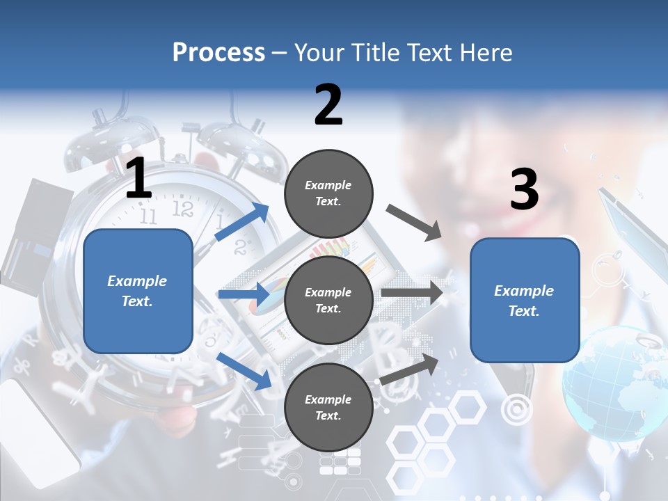 Satisfaction Work Timer PowerPoint Template