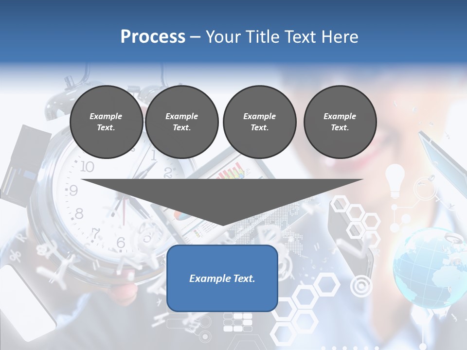 Satisfaction Work Timer PowerPoint Template