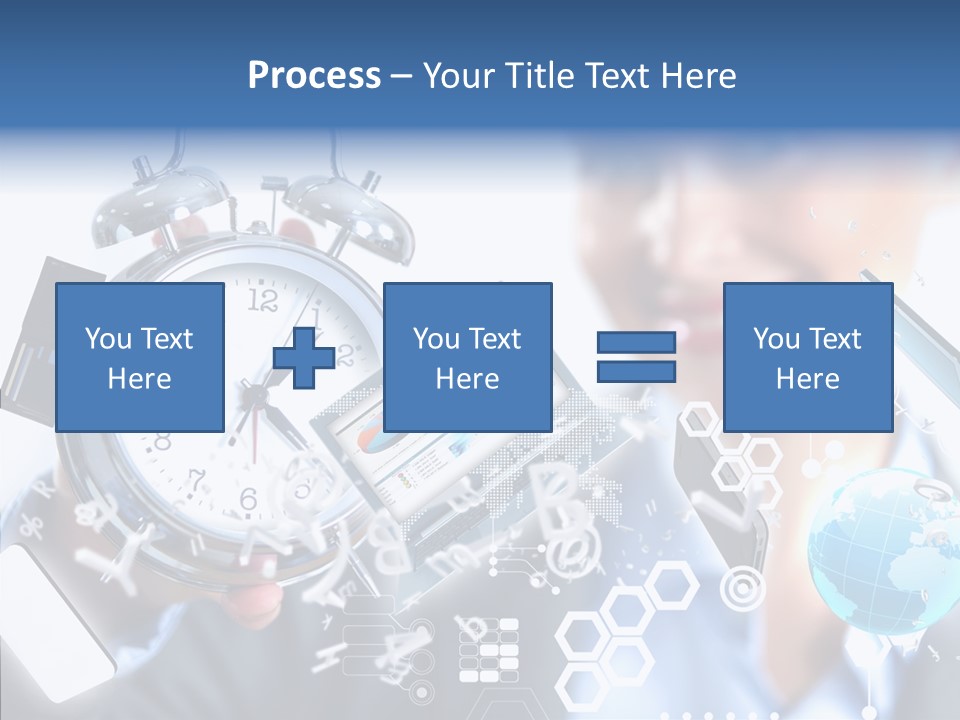 Satisfaction Work Timer PowerPoint Template