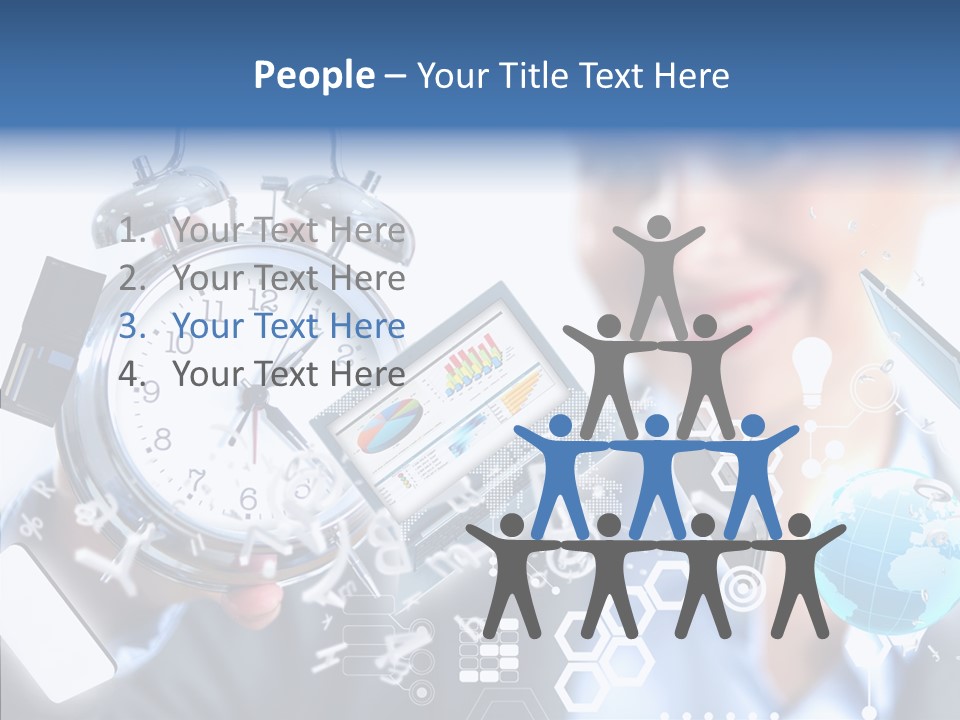 Satisfaction Work Timer PowerPoint Template