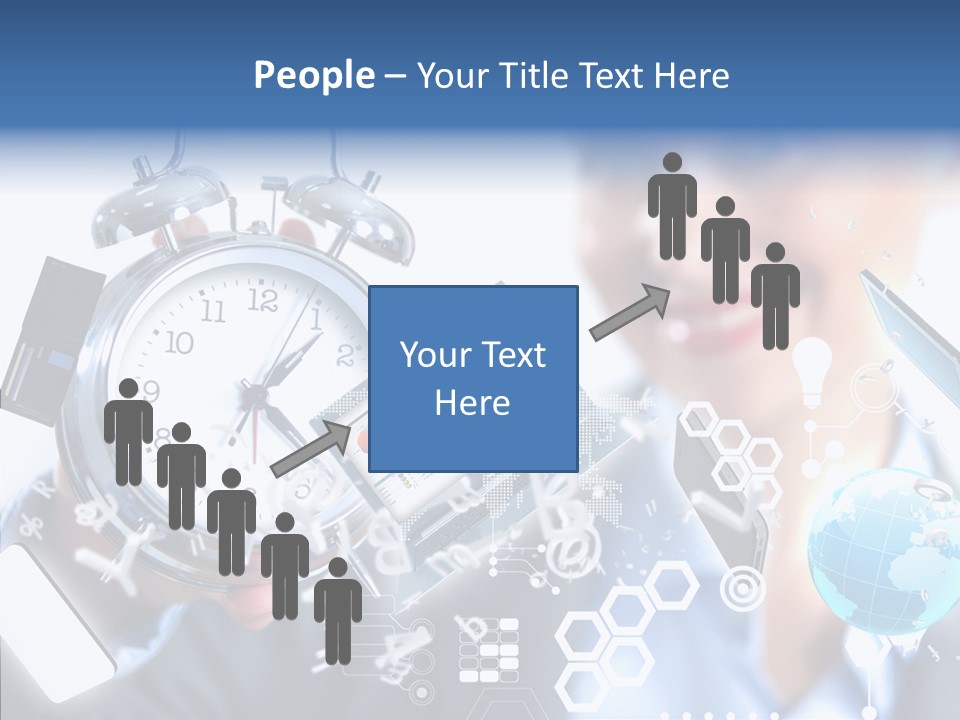 Satisfaction Work Timer PowerPoint Template