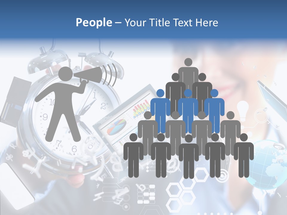 Satisfaction Work Timer PowerPoint Template