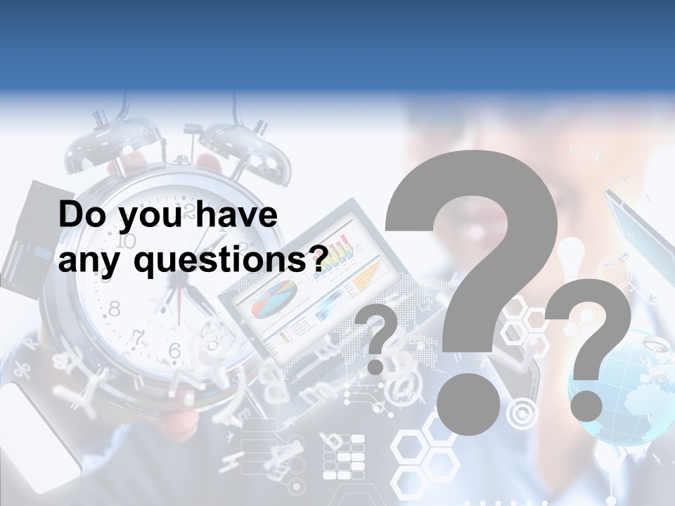 Satisfaction Work Timer PowerPoint Template