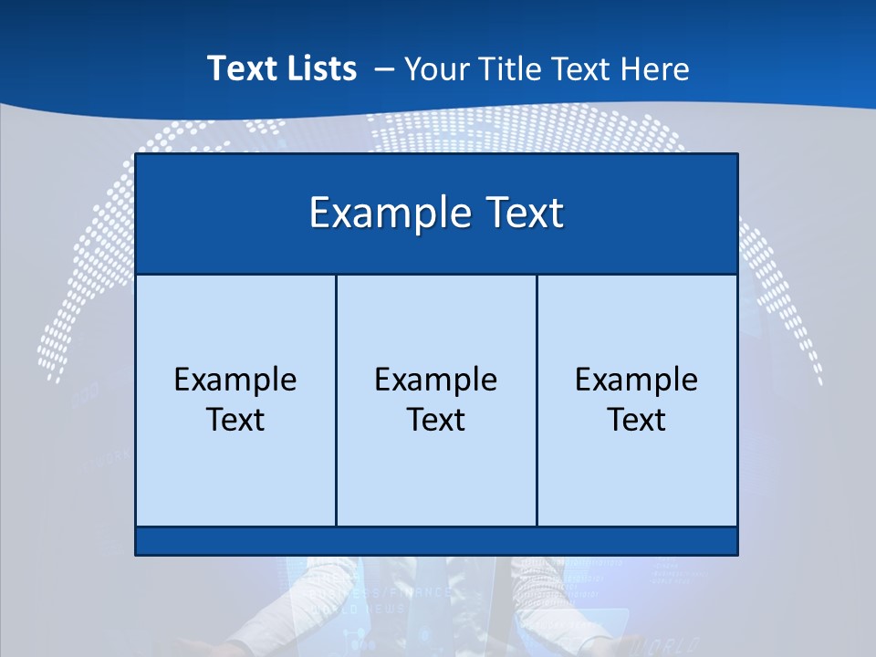 Software Message Continent PowerPoint Template