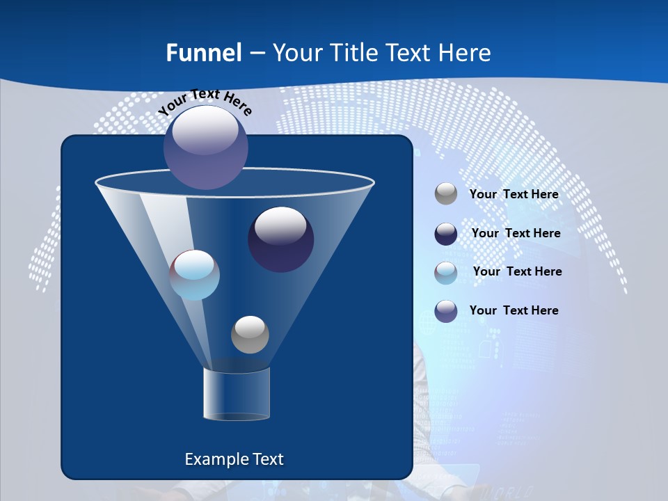 Software Message Continent PowerPoint Template
