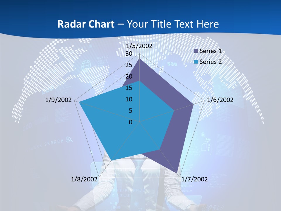 Software Message Continent PowerPoint Template