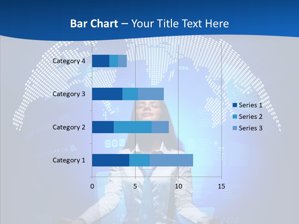 Software Message Continent PowerPoint Template