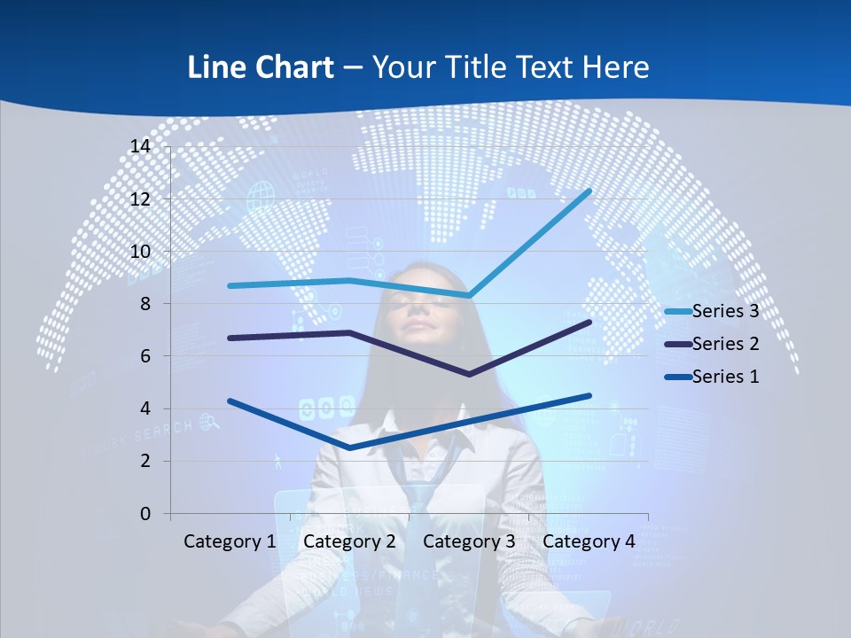 Software Message Continent PowerPoint Template