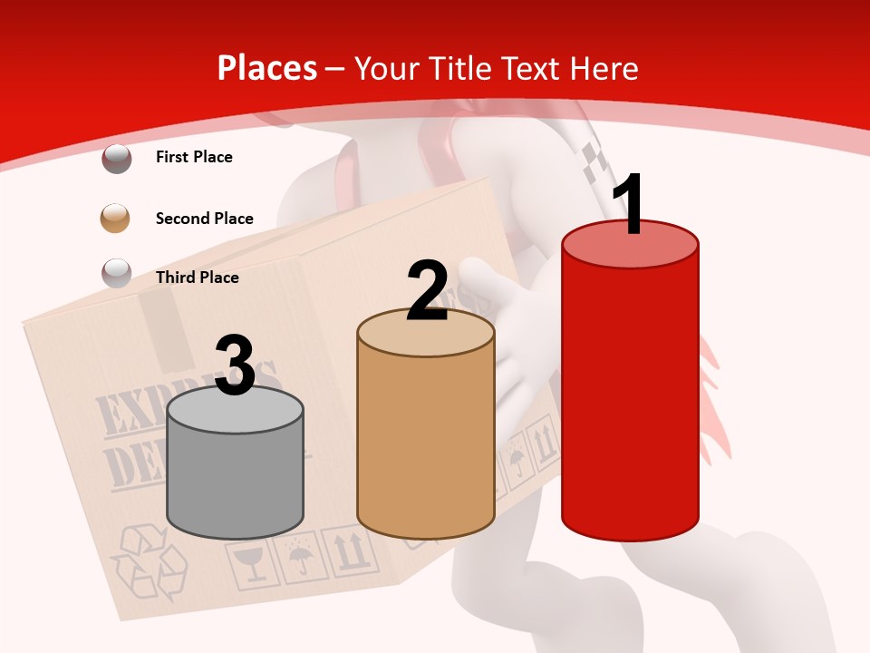 Courier Character Pack PowerPoint Template