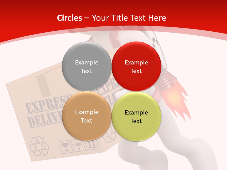 Courier Character Pack PowerPoint Template