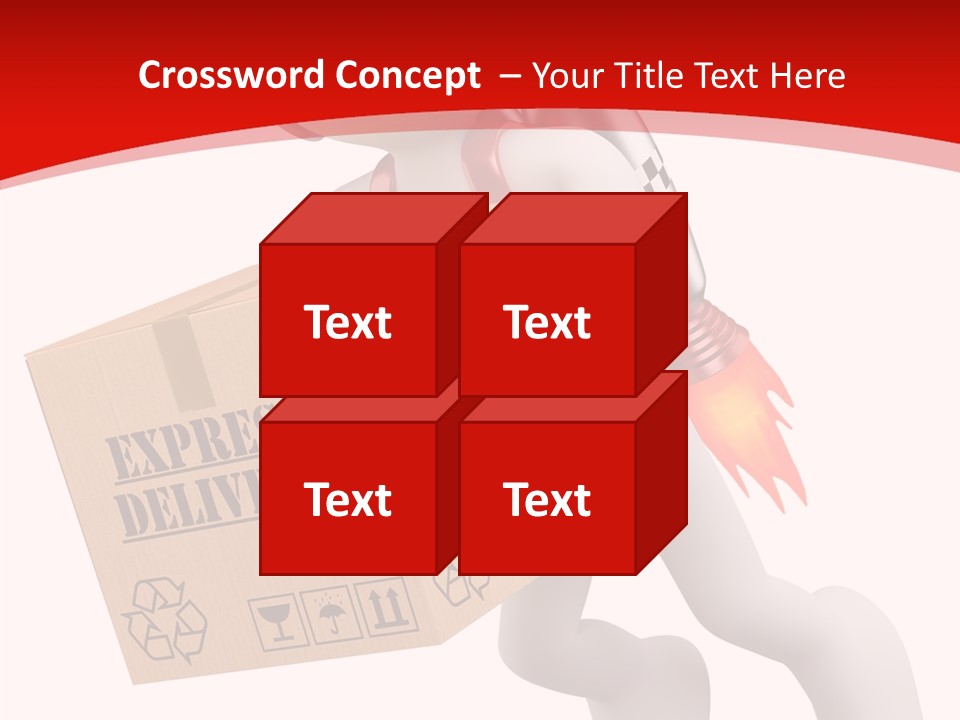 Courier Character Pack PowerPoint Template