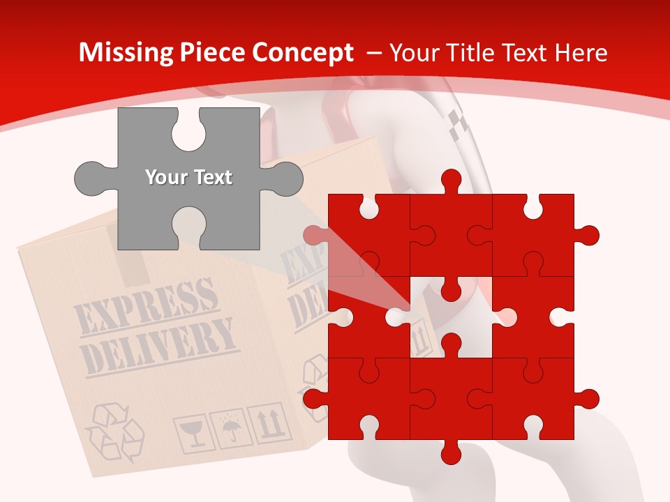 Courier Character Pack PowerPoint Template