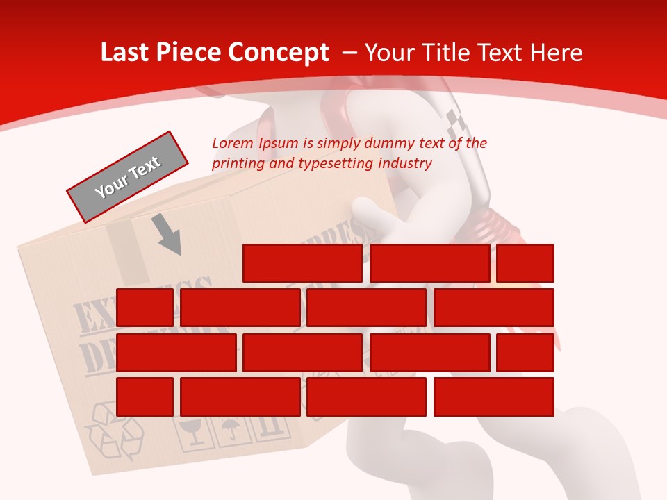 Courier Character Pack PowerPoint Template