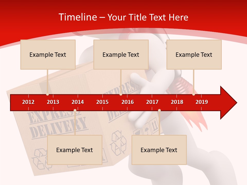 Courier Character Pack PowerPoint Template