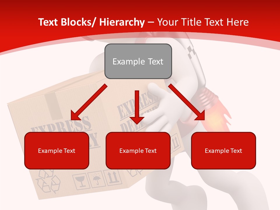 Courier Character Pack PowerPoint Template