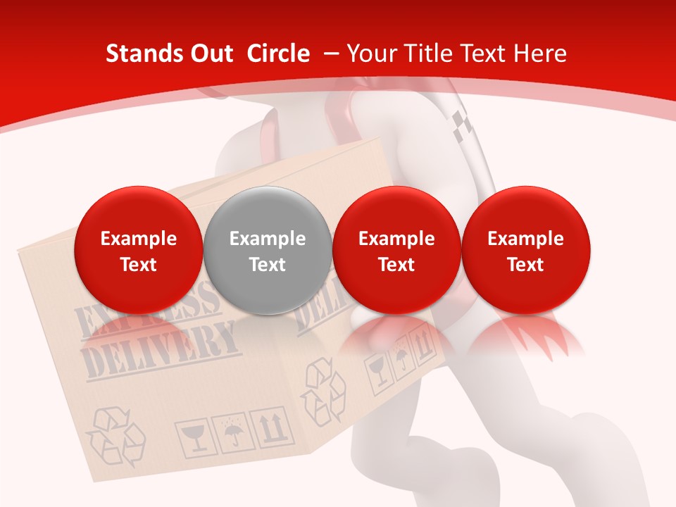 Courier Character Pack PowerPoint Template