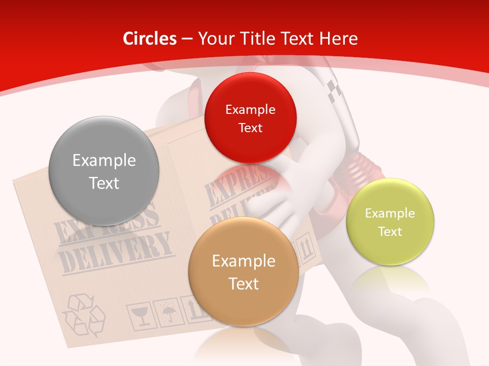 Courier Character Pack PowerPoint Template