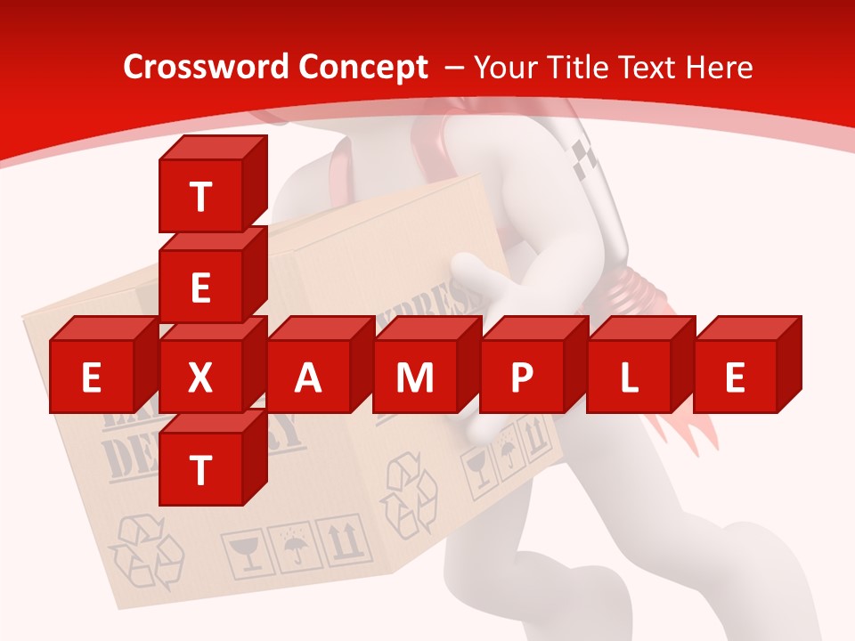 Courier Character Pack PowerPoint Template