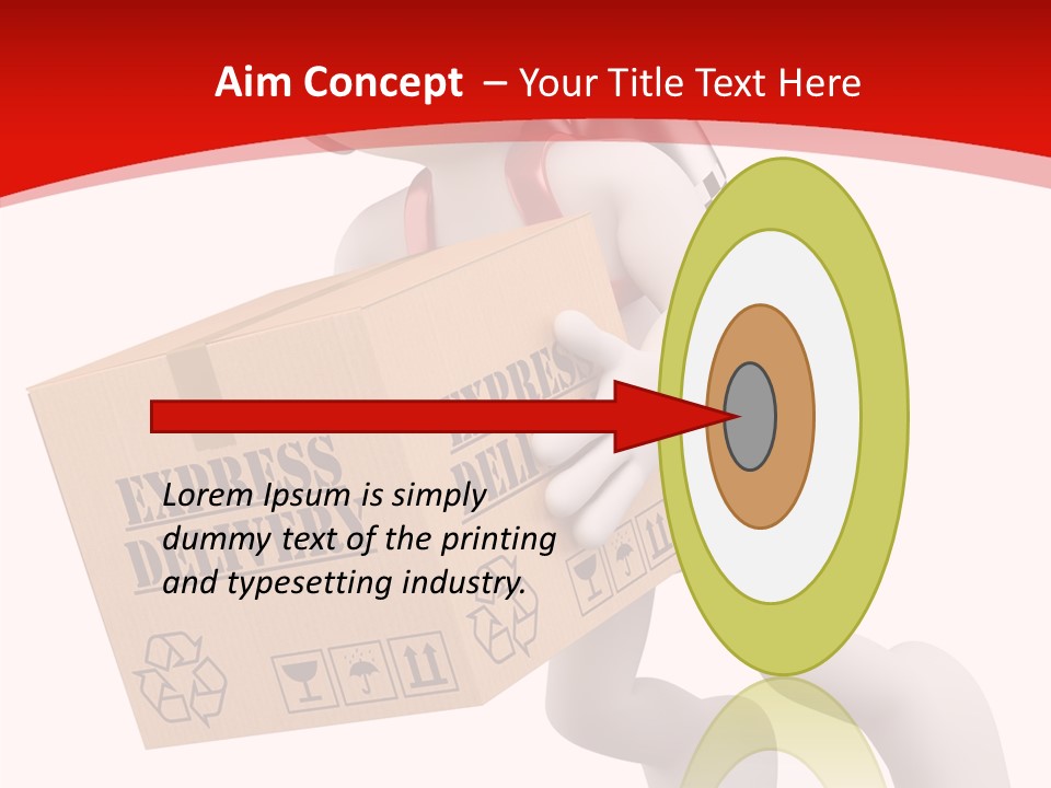 Courier Character Pack PowerPoint Template