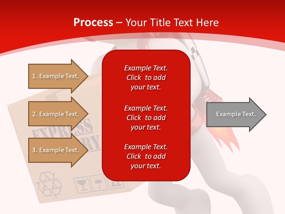 Courier Character Pack PowerPoint Template