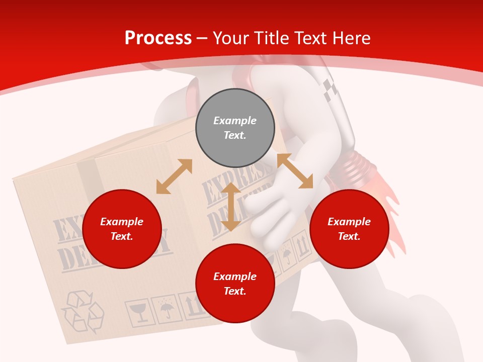 Courier Character Pack PowerPoint Template