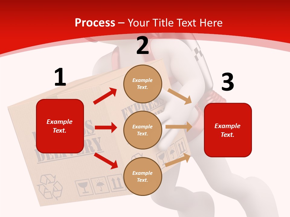 Courier Character Pack PowerPoint Template