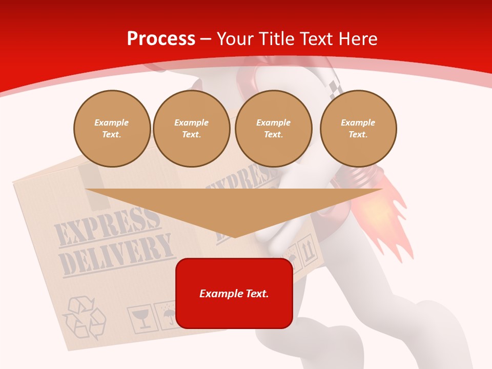 Courier Character Pack PowerPoint Template