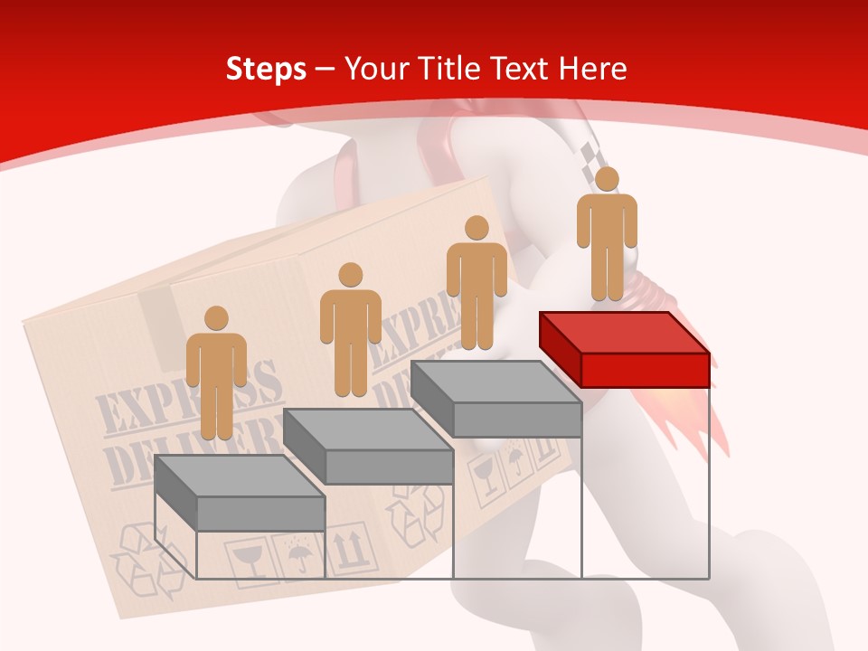 Courier Character Pack PowerPoint Template