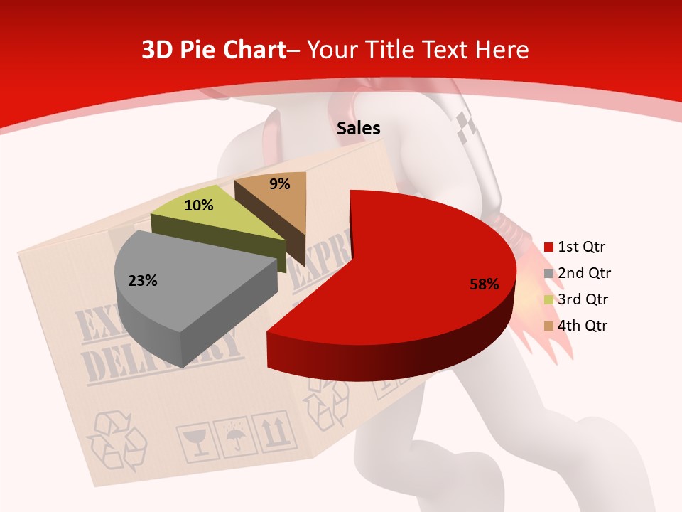 Courier Character Pack PowerPoint Template