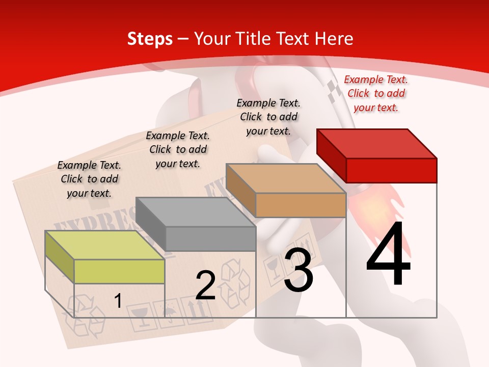 Courier Character Pack PowerPoint Template