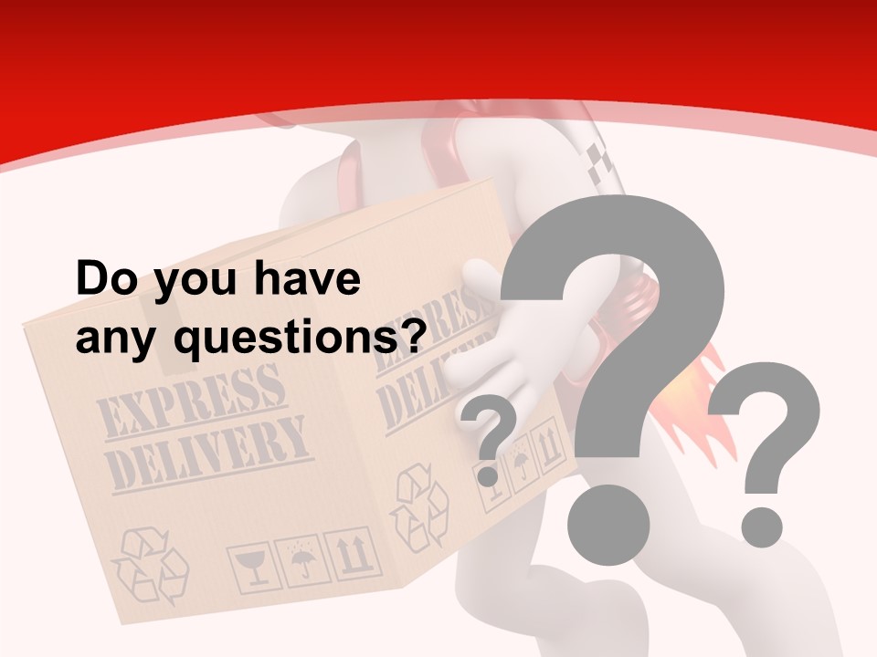 Courier Character Pack PowerPoint Template