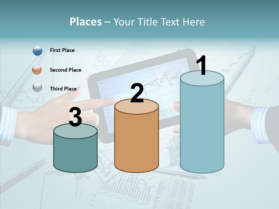Finance Market Contemporary PowerPoint Template