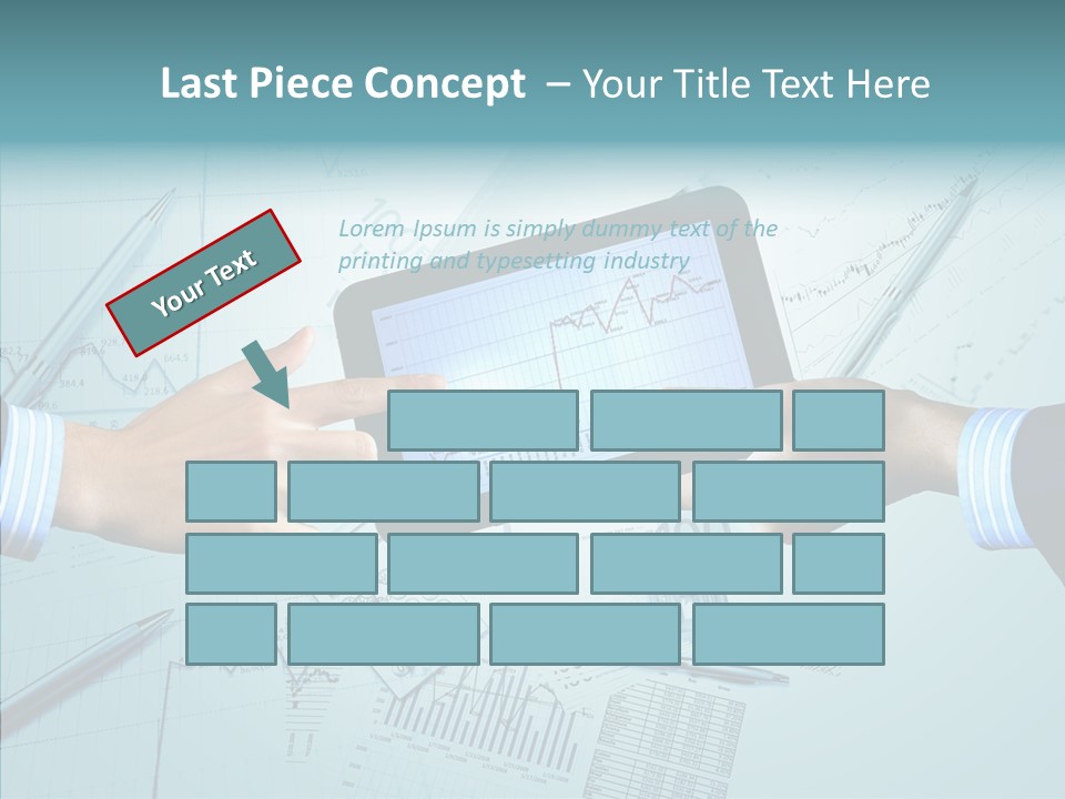 Finance Market Contemporary PowerPoint Template