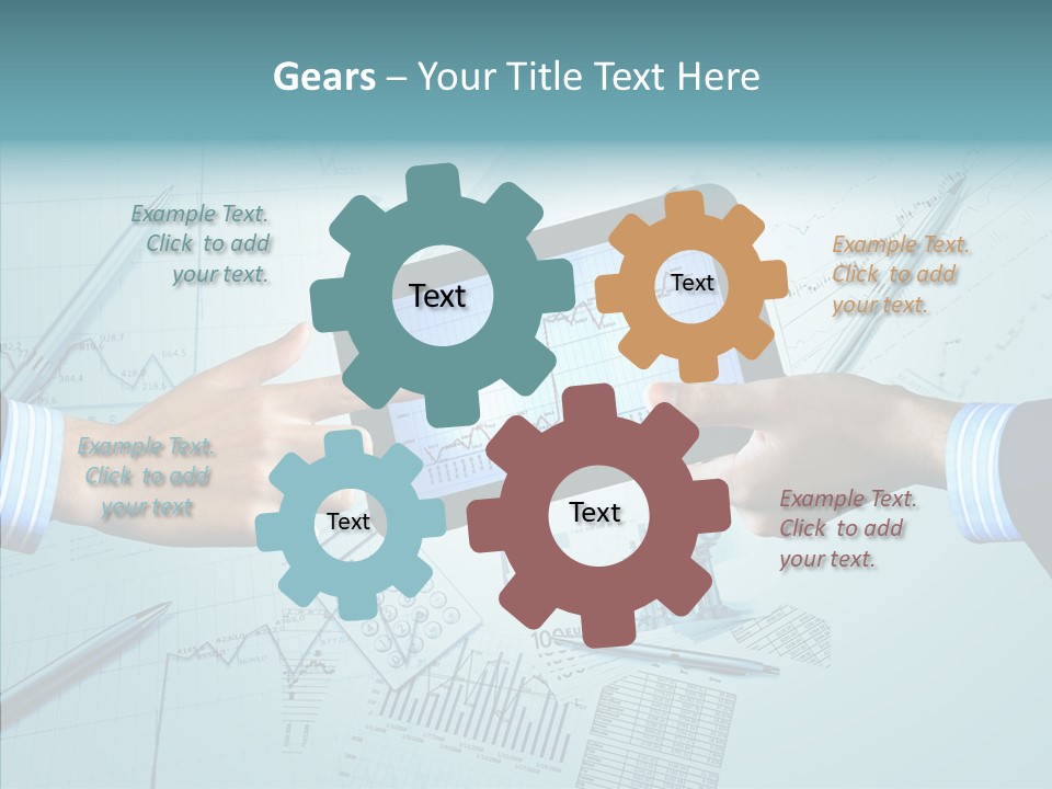 Finance Market Contemporary PowerPoint Template