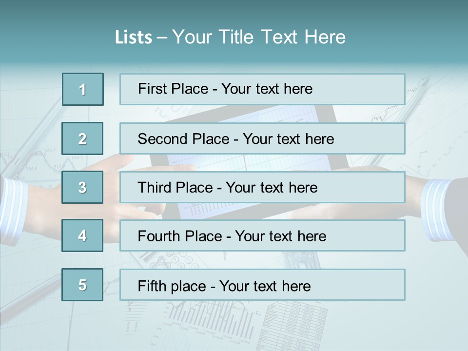 Finance Market Contemporary PowerPoint Template